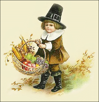 Free Pilgrim Children Clipart