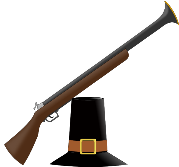 Free Pilgrim Musket Clipart