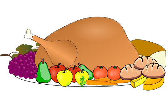 Free Roast Turkey Clipart