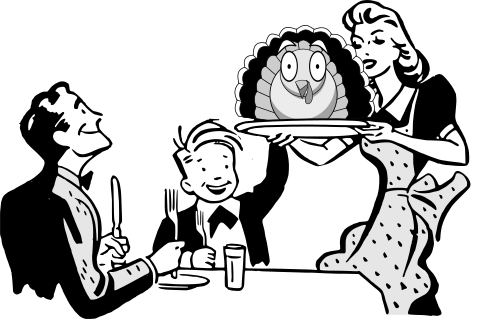 Free Thanksgiving Joke Clipart