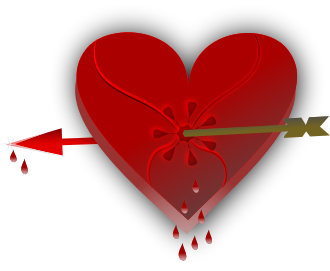 Free Broken Hearts Clipart