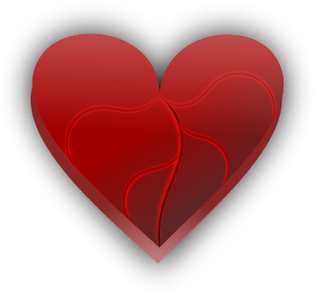 Free Broken Hearts Clipart