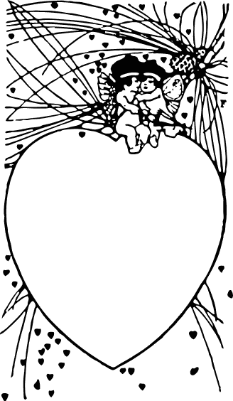 Free Valentine Coloring Pages Clipart