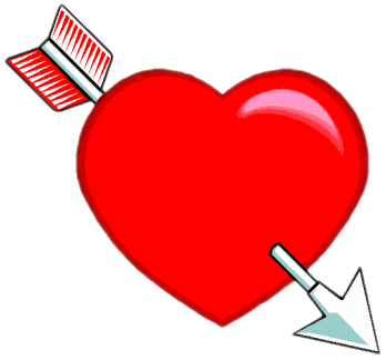 Free Valentine Arrows Clipart