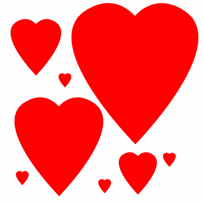 Free Valentine Hearts Clipart