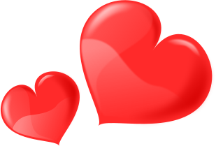 Free Valentine Hearts Clipart