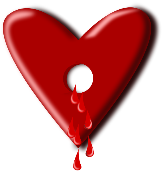 Free Broken Hearts Clipart