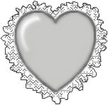 Free Lacy Hearts Clipart