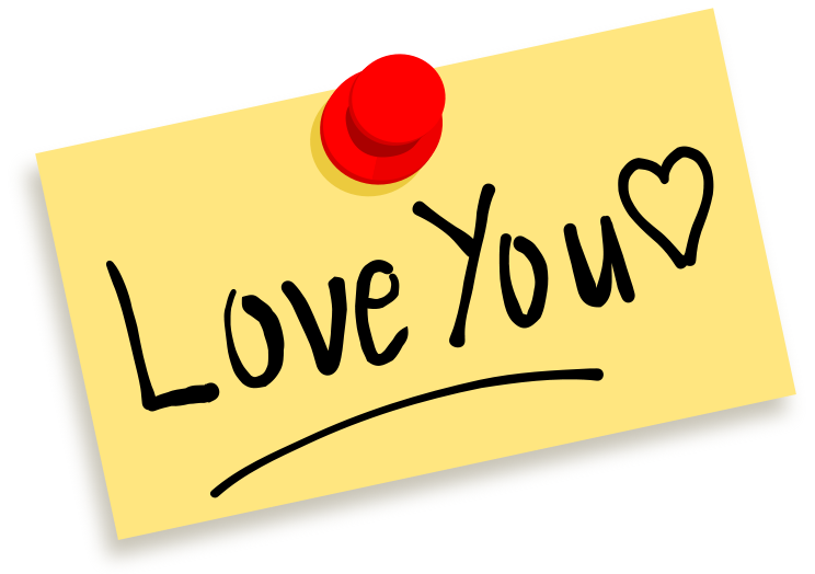 Free Valentine Note Clipart