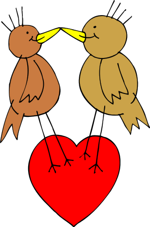 Free Valentine Animals Clipart