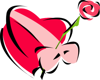 Free Valentine Flowers Clipart