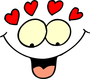 Free Valentine Faces Clipart