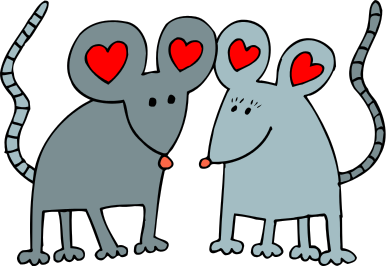 Free Mouse Love Clipart