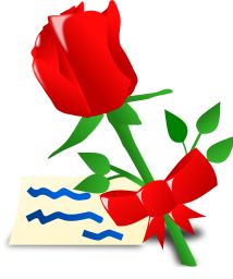 Free Valentine Flowers Clipart