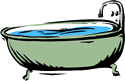 Free Bathtub Clipart