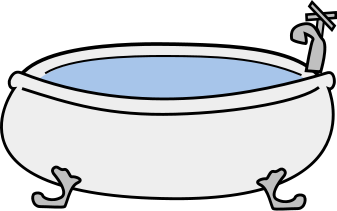 Free Bathtub Clipart