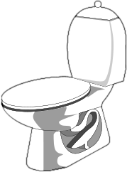 Free Bathroom Coloring Page Clipart