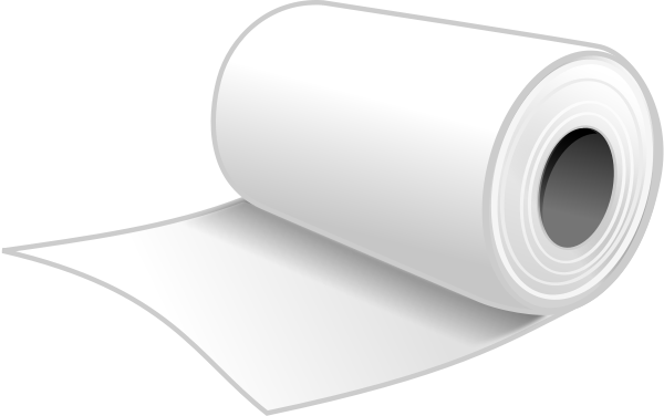 Free Toilet Paper Clipart