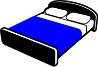 Free Double bed Clipart