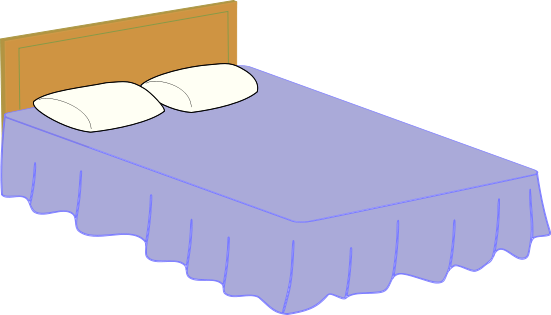 Free Bed Clipart