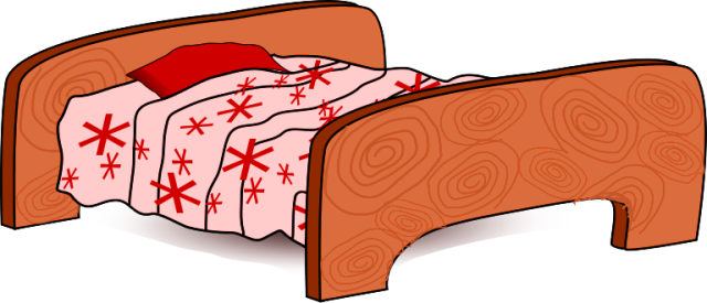 Free Single Bed Clipart