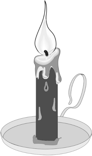 Free Candle Holder Clipart