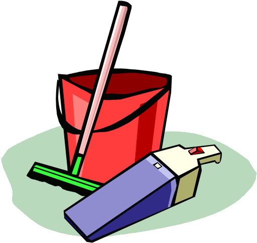 Free Cleaning Tools Clipart