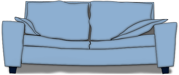 Free Couch Clipart