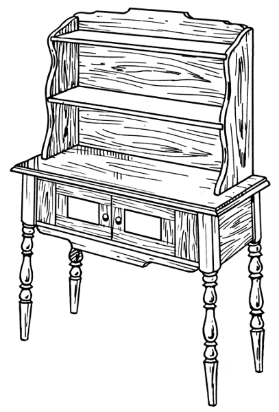 Free Dresser Clipart