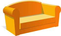 Free Couch Clipart