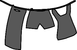 Free Clothes Line Clipart