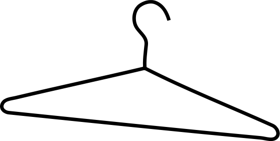 Free Clothes Hanger Clipart