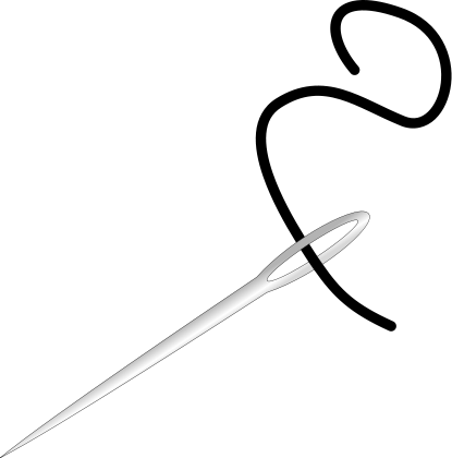 Free Needle and Thread Clipart