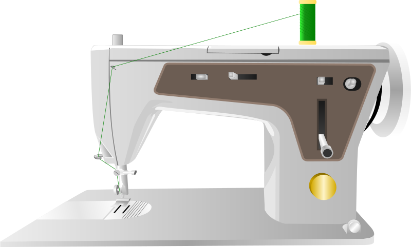 Free Sewing Machine Clipart