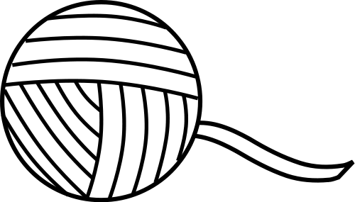 Free Sewing Coloring Page Clipart